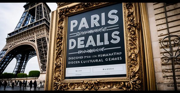 Bons plans à paris : découvrez des trésors culturels cachés